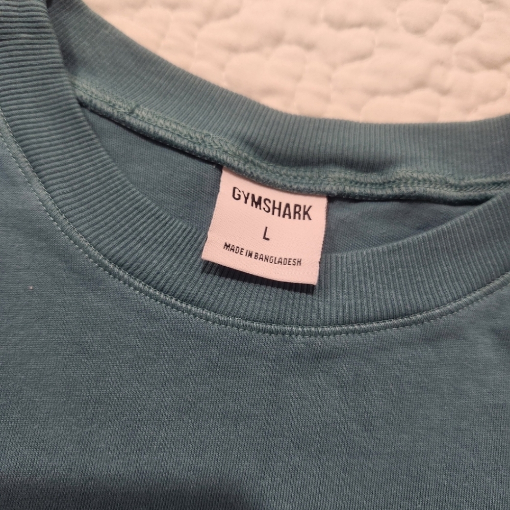 Gymshark - COTTON BOXY CROP TOP - Large - Picture 6 of 6